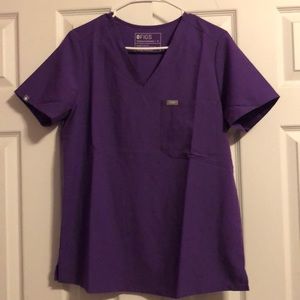 Figs Catarina Top Medium Ultra Violet